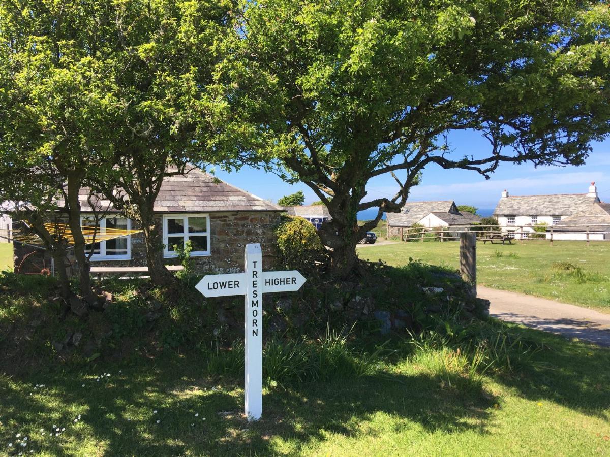 Higher Tresmorn Farm Bed and Breakfast Crackington Haven Exteriör bild